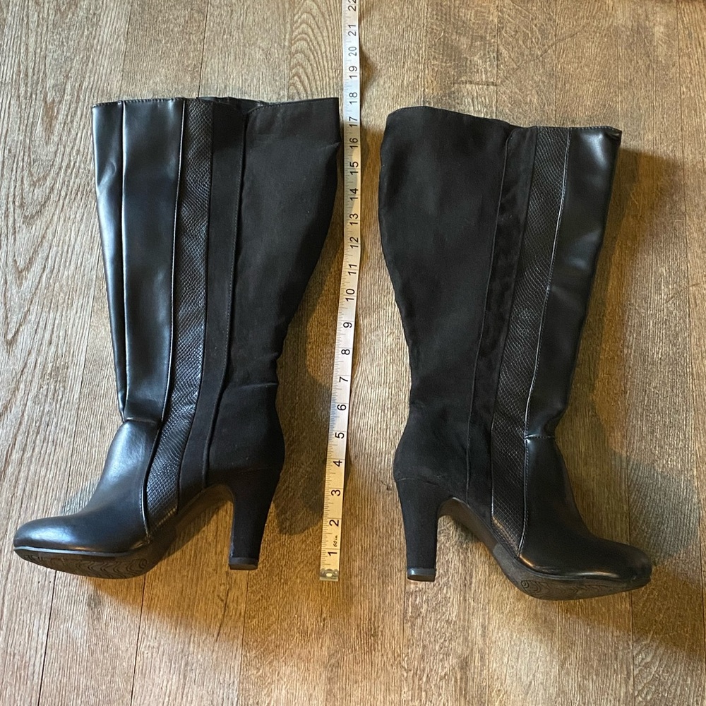 5.5W Women’s Boots NWT Curvy Girl Brand 5 1/2W Wide Calf Heeled Boots